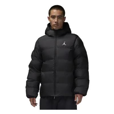 Férfi téli kabát kapucnival NIKE M JORDAN BROOKLYN PUFFER JKT-010 BLACK