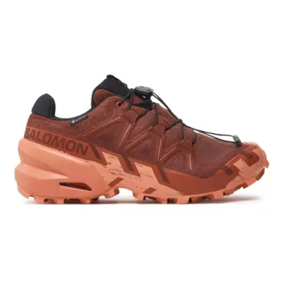 Női futócipő SALOMON Speedcross 6 GTX rum raisin barn red canyon clay