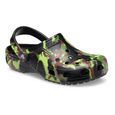 Crocs (rekreációs cipő) CROCS Classic Spray Camo Clog black