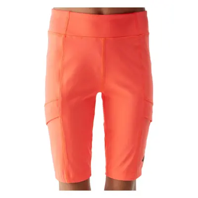 Lány túranadrág 4F JUNIOR SHORTS FNK-4FJWSS24TFSHF436-63N-CORAL NEON