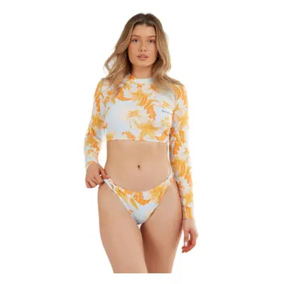 Dámske tričko na kúpanie FUNDANGO Amelia Surf Top-265-soft orange