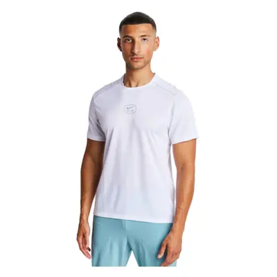 Pánske tréningové tričko s krátkym rukávom NIKE M NSW SW AIR RUN TEE-100 WHITE