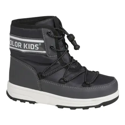 Fiúk magas téli csizma COLOR KIDS Boots W. String phantom