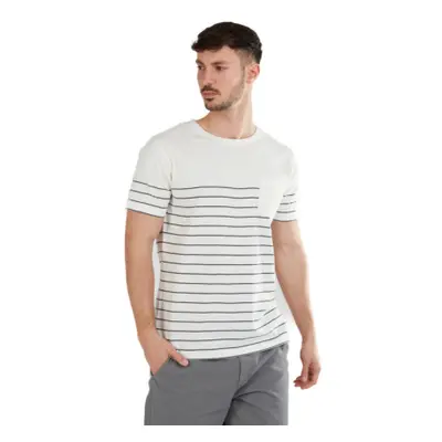 Rövid ujjú férfi póló FUNDANGO Jaggy Pocket T-shirt-180-fog