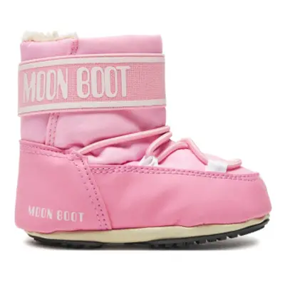 Junior magas téli csizma MOON BOOT MB CRIB NYLON JR-J004 LIGHT PINK