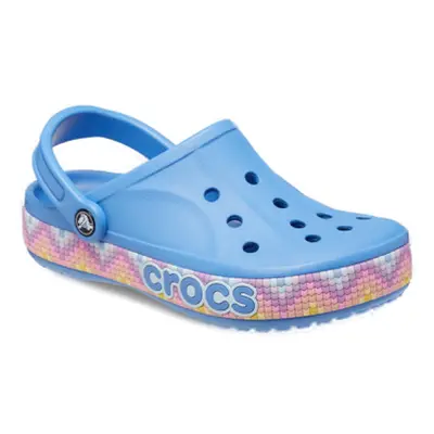 Crocs (rekreációs cipő) CROCS Bayaband Chevron Band Clog powder blue multi