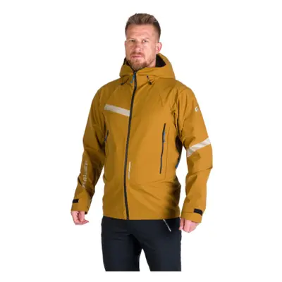 Férfi túra softshell kabát NORTHFINDER GEOFFREY-520-mustard