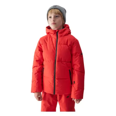 Fiú síkabát 4F JUNIOR TECHNICAL JACKET-JWAW24TTJAM534-62S-RED