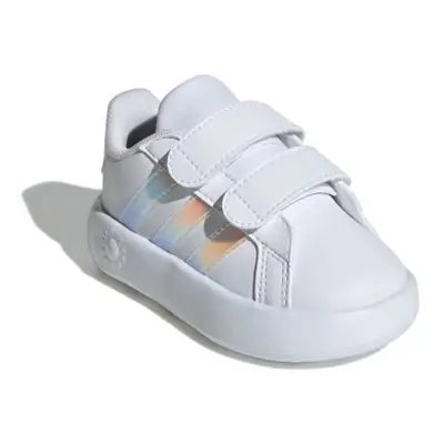 Dievčenská rekreačná obuv ADIDAS Grand Court 2.0 CF I cloud white iridescent grey two