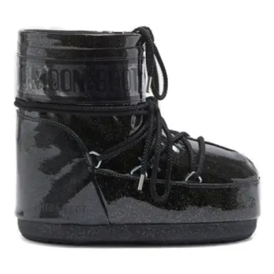 Női téli bokacsizma MOON BOOT Icon Low Glitter black