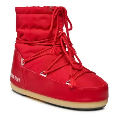 Női alacsony téli csizma MOON BOOT Light Low Nylon red