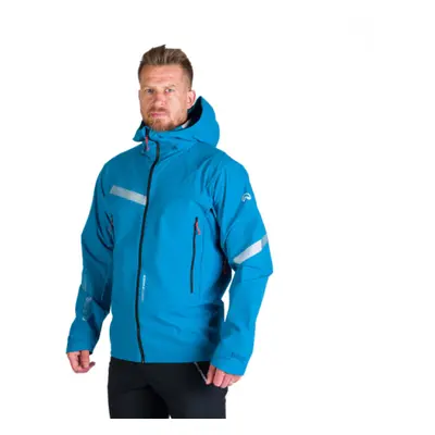 Férfi túra softshell kabát NORTHFINDER GEOFFREY-281-blue