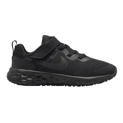 Gyermek sportcipő (edzés) NIKE Revolution 6 black black dark smoke grey