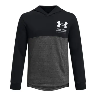 Fiú kapucnis pulóver UNDER ARMOUR UA Boys Rival Terry Hoodie-BLK