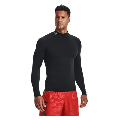 Férfi kompressziós póló hosszú ujjal UNDER ARMOUR UA HG Armour Comp Mock LS-BLK