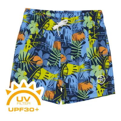 Fiú fürdőruha COLOR KIDS Swim Shorts - AOP, summer green