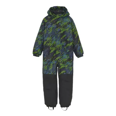 Gyermek téli overál COLOR KIDS Coverall - Minecraft AOP W. Contrast