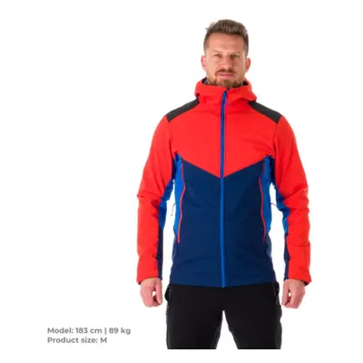 Férfi túra softshell kabát NORTHFINDER DYLAN-430-redblue