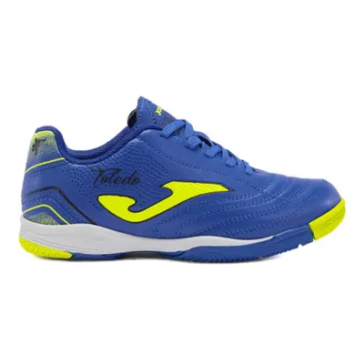 Fiú beltéri focicipő JOMA Toledo Jr IC royal blue yellow