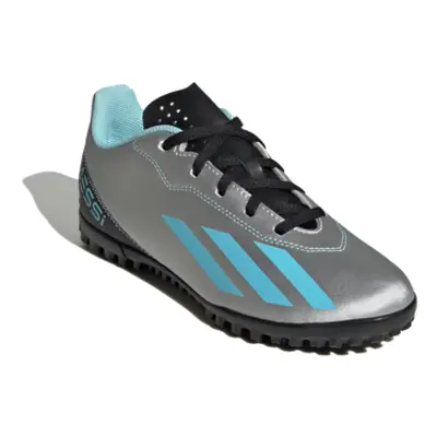 Junior gyepfocicipő ADIDAS X CRAZYFAST MESSI 4 SILVMT BLIBLU CBLACK_IE4068_tf