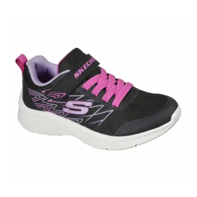 Gyerek szabadidős lábbelik SKECHERS Microspec Bold Delight black