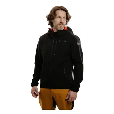 Férfi túrakabát EVERETT LightSoftshell M black