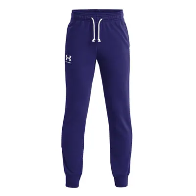 Fiú melegítőnadrág UNDER ARMOUR UA Rival Terry Jogger-BLU 468