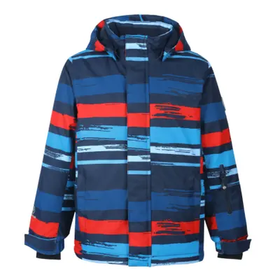 Fiú síkabát COLOR KIDS Ski jacket AOP, AF 10.000, total eclipse