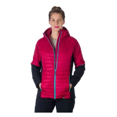 Női túra softshell kabát NORTHFINDER PHYLLIS-577-cherryblack