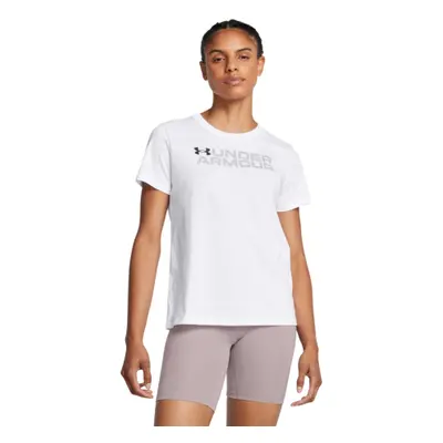 Rövid ujjú női póló UNDER ARMOUR UA W BL PACK SS-WHT