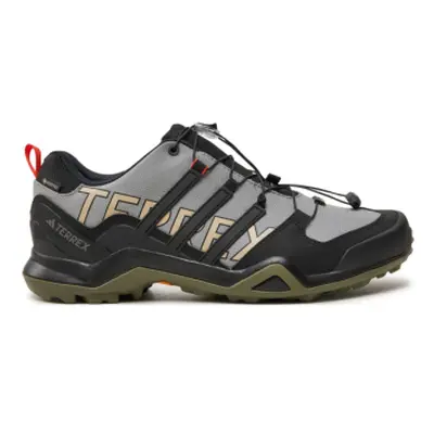 Férfi alacsony túracipő ADIDAS Terrex Swift R2 GTX solid grey core black olive strata