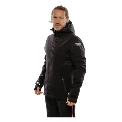 Férfi túra softshell kabát EVERETT ShellX jckt M black