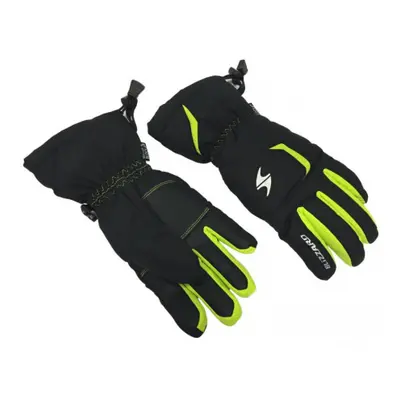 Junior síkesztyű BLIZZARD Reflex junior ski gloves, black green