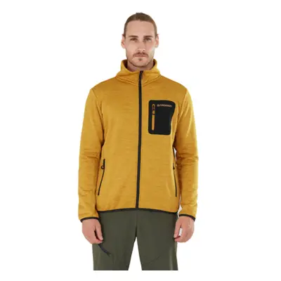 Női kapucnis pulóver FUNDANGO Jefferson Fleece Jacket-240-mustard