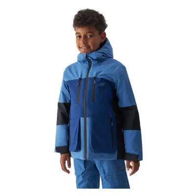 Fiú síkabát 4F JUNIOR TECHNICAL JACKET-JAW23TTJAM301-33S-BLUE