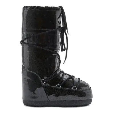 Női magas téli csizma MOON BOOT Icon Glitter black