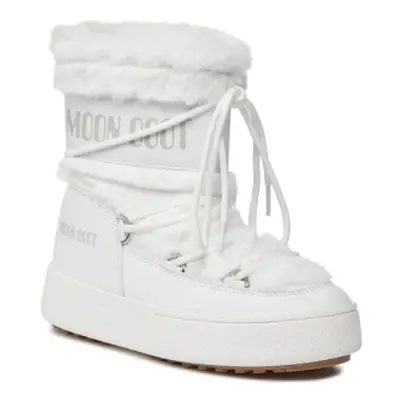 Női téli bokacsizma MOON BOOT LTRACK FAUX FUR, 002 white