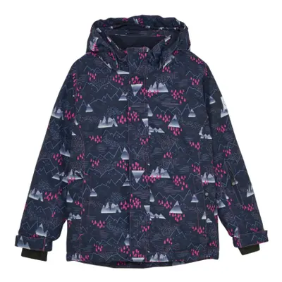 Lány sídzseki COLOR KIDS Ski Jacket - AOP -741706.5381-Pink Glo