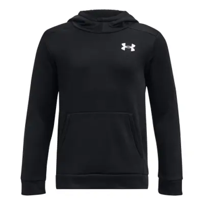 Fiú hőszigetelt kapucnis pulóver UNDER ARMOUR UA Armour Fleece Graphic HD-BLK