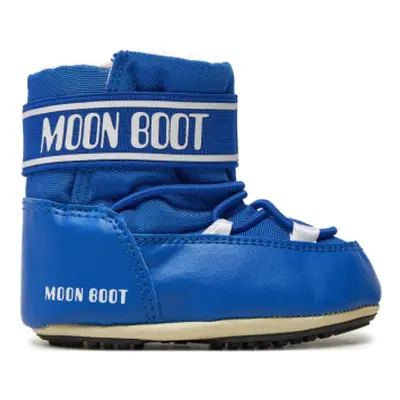 Junior magas téli csizma MOON BOOT MB CRIB NYLON JR-F002 ELECTRIC BLUE