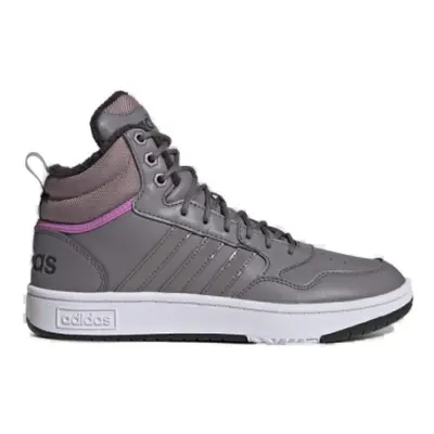 Női téli bokacsizma ADIDAS Hoops 3.0 Mid WTR tracy grey tracy grey wonder red