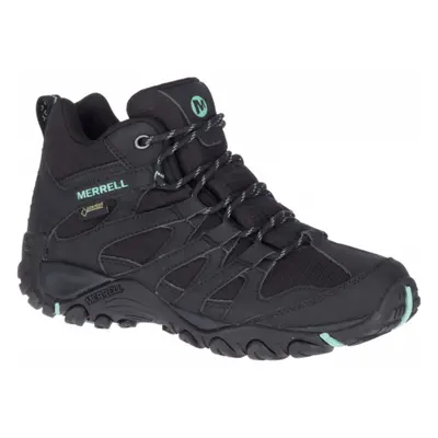 Női boka túracipő MERRELL Claypool Sport Mid GTX black wave