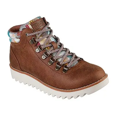 Női téli bokacsizma SKECHERS Mountain Kiss Alpha Star brown