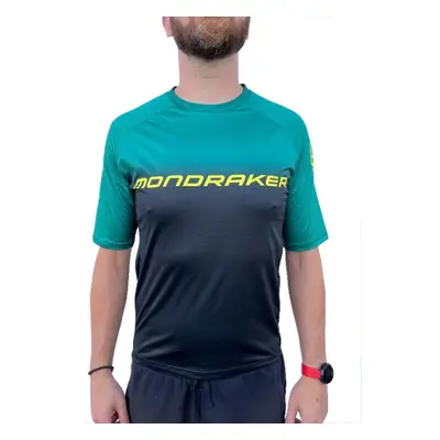 Rövid ujjú kerékpáros mez MONDRAKER Enduro Trail Jersey short, british racing green black yellow