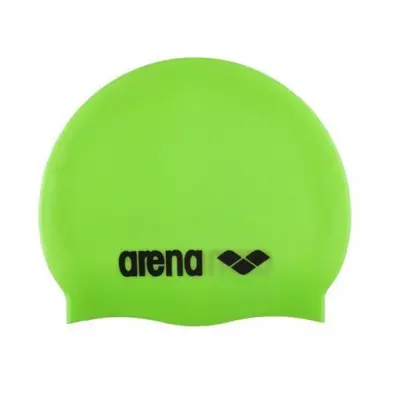 Junior úszósapka ARENA Clasic Silicone Jr. acid green-black