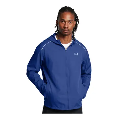 Férfi futódzseki UNDER ARMOUR UA STORM RUN HOODED JACKET-BLU