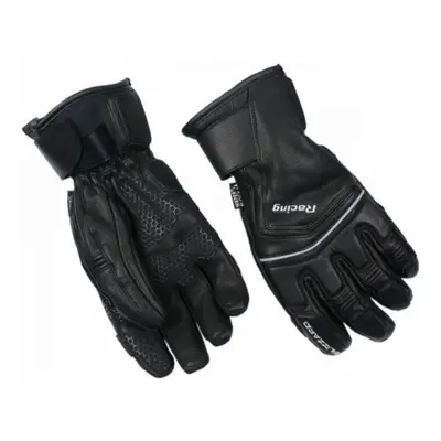 Síkesztyű BLIZZARD Racing Leather ski gloves, black silver