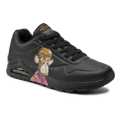 Férfi szabadidős lábbelik SKECHERS Snoop Dogg Uno Dr. Bombay black