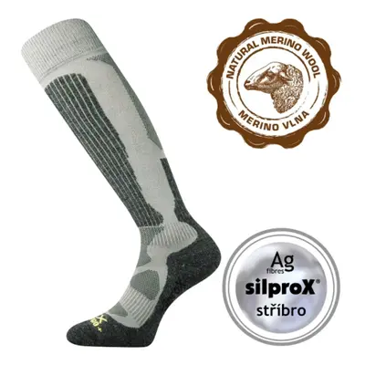 Turisztikai térdzokni VOXX Merino Etrex-kneesock-Light grey