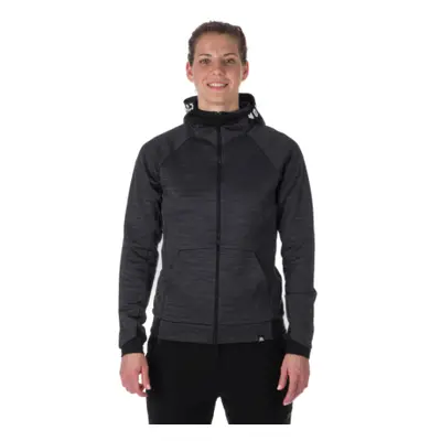 Dámska turistická mikina so zipsom NORTHFINDER FELICIA-274-black